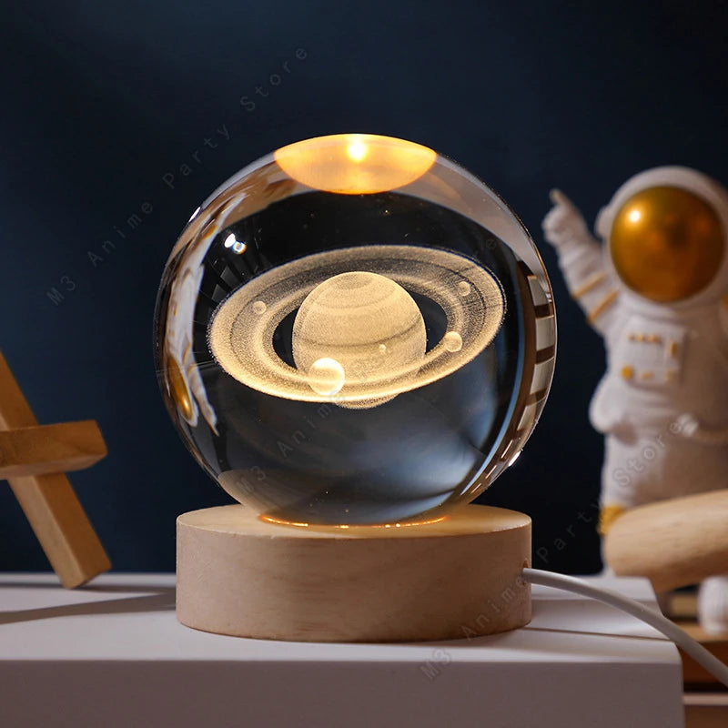 Praince Magic Orb – A Luminária 3D que Une Elegância e Magia