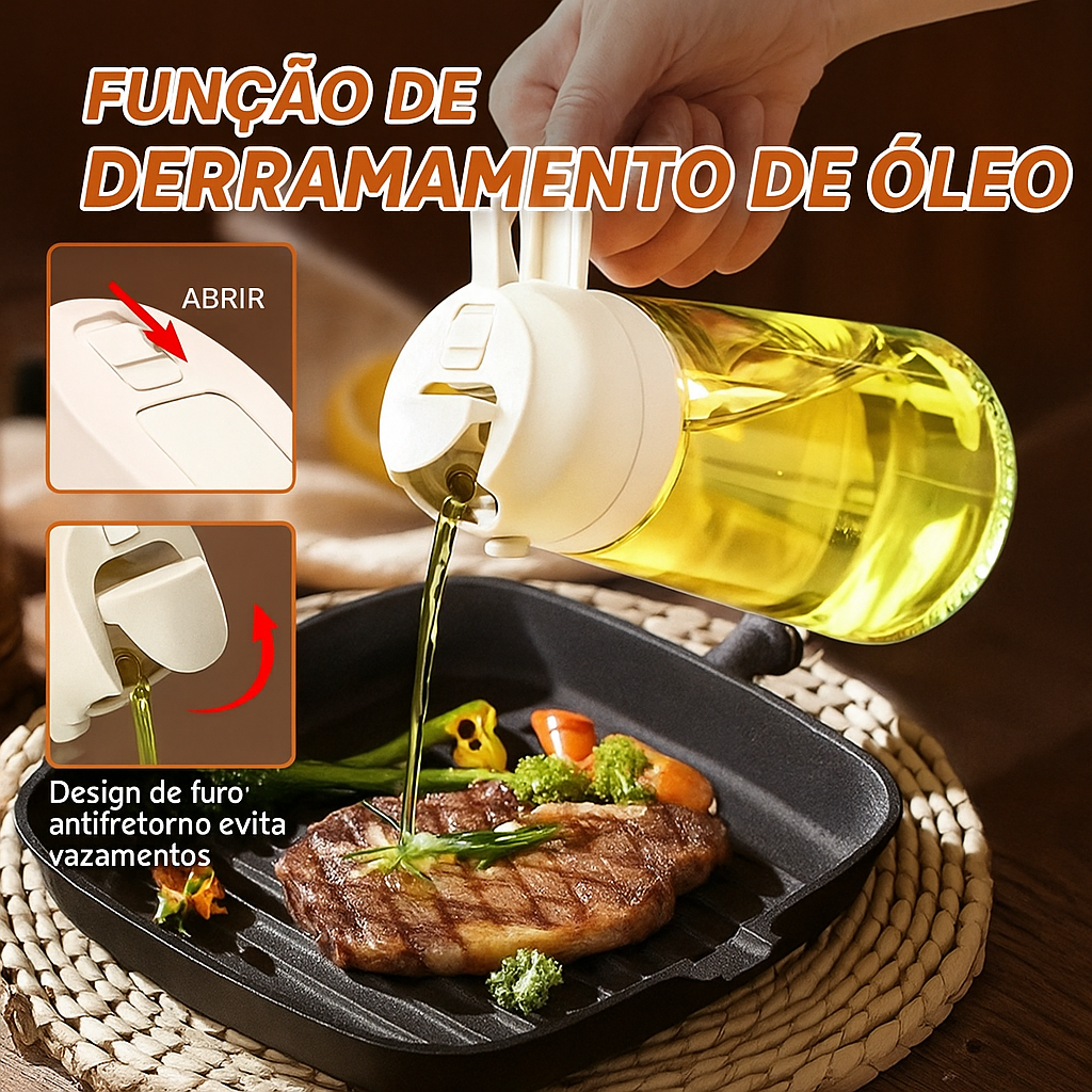 (Ultimas Unidades) Praince FlavorMist + Bônus Receitas Saudáveis Indispensáveis para Dieta + Frete Grátis   – Realça sabores com praticidade em cada spray