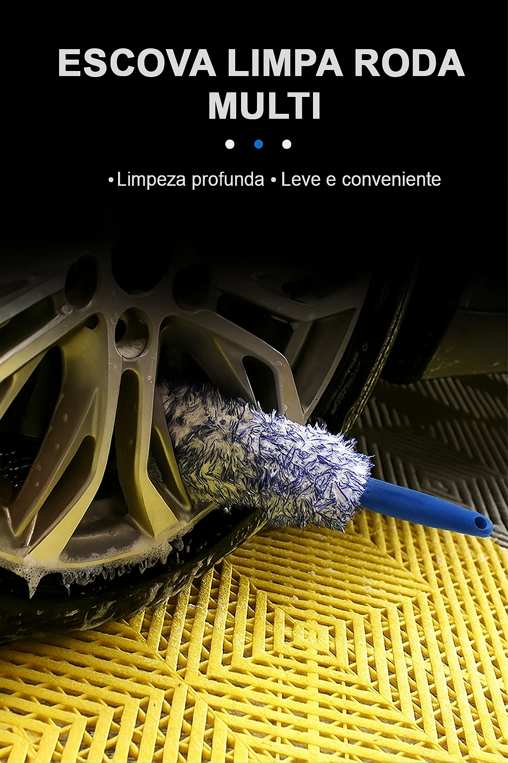 Praince WheelGuard – Proteção e limpeza premium para suas rodas.