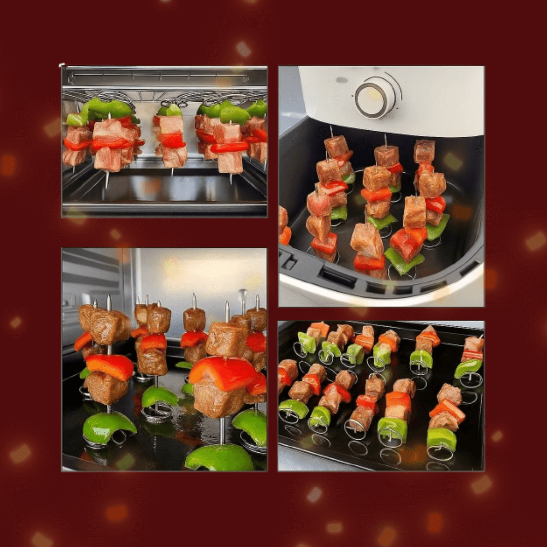 GrillFryer™ + BÔNUS ESPECIAL — Churrasco de Verdade na Sua Air Fryer (Exclusivo Praince)