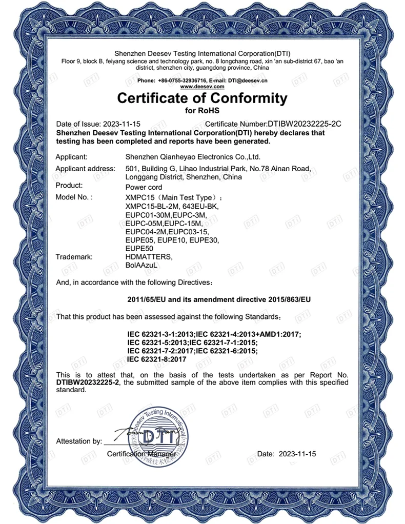 Cabo de Extensão de Energia 2 Pinos – Alta Qualidade Praince