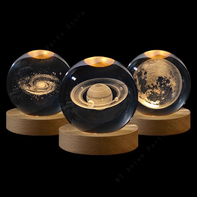 Praince Magic Orb – A Luminária 3D que Une Elegância e Magia