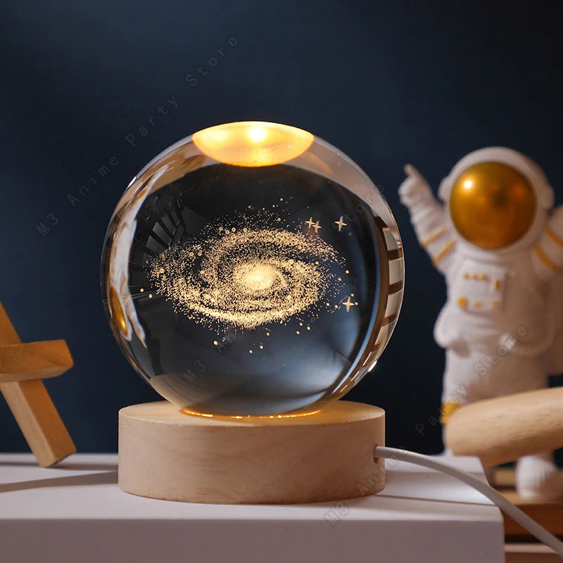 Praince Magic Orb – A Luminária 3D que Une Elegância e Magia