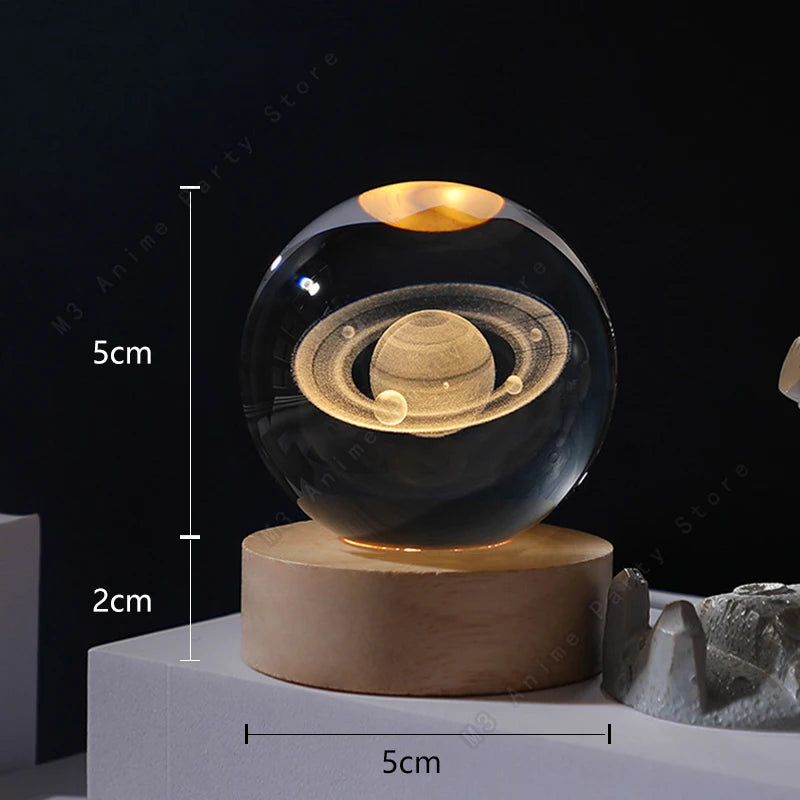 Praince Magic Orb – A Luminária 3D que Une Elegância e Magia