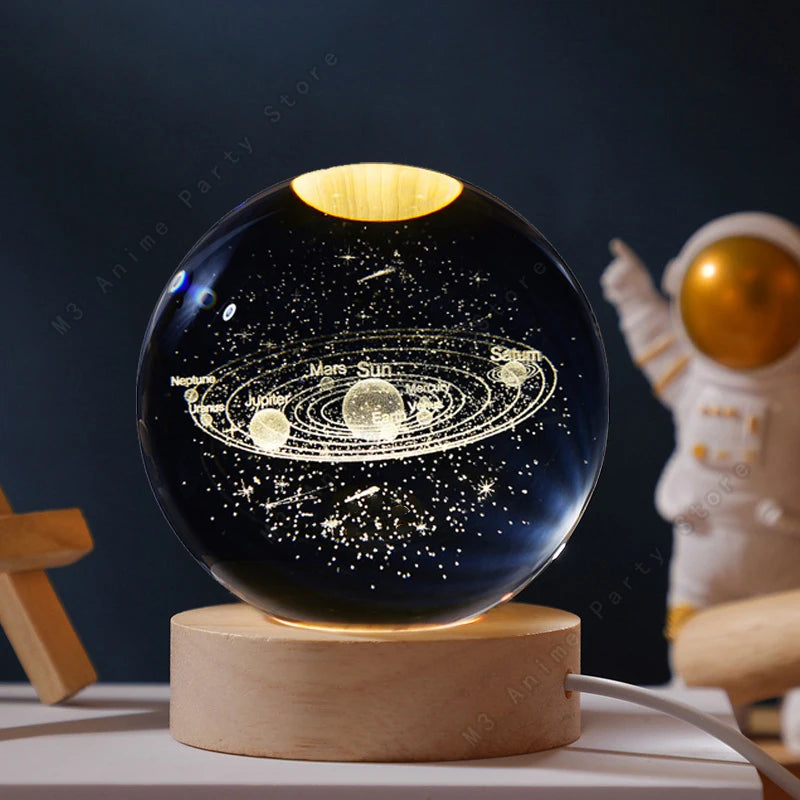 Praince Magic Orb – A Luminária 3D que Une Elegância e Magia