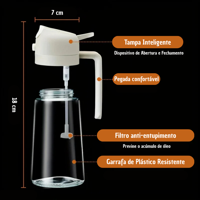(Ultimas Unidades) Praince FlavorMist + Bônus Receitas Saudáveis Indispensáveis para Dieta + Frete Grátis   – Realça sabores com praticidade em cada spray